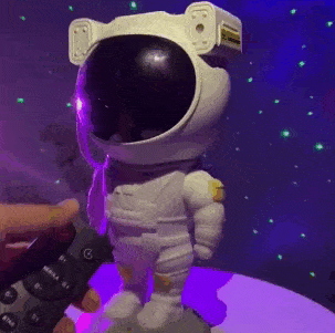 Astronaut Galaxy Projector - Set up the Vibe!