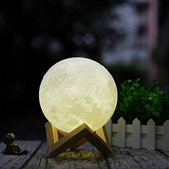 3D Moon Lamp: Illuminate Your Space